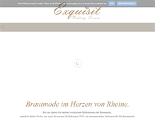 Tablet Screenshot of exquisit-rheine.de